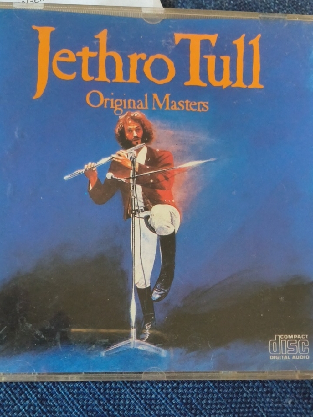 Jethro Tull "Original Masters" CD – Blue & Orange Artwork